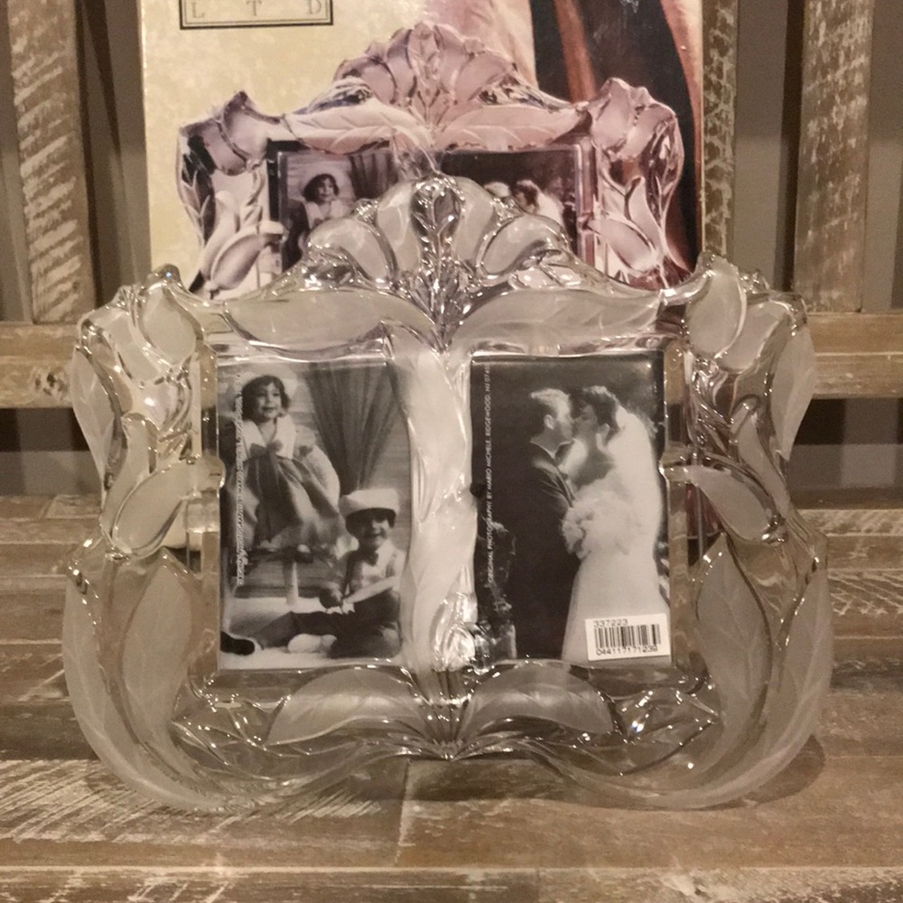 crystal picture frame